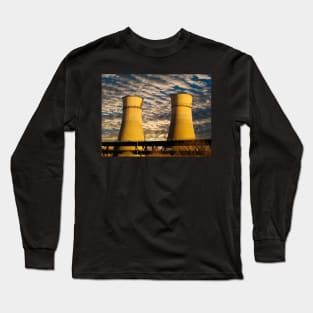 Tinsley Viaduct Cooling Towers Long Sleeve T-Shirt
